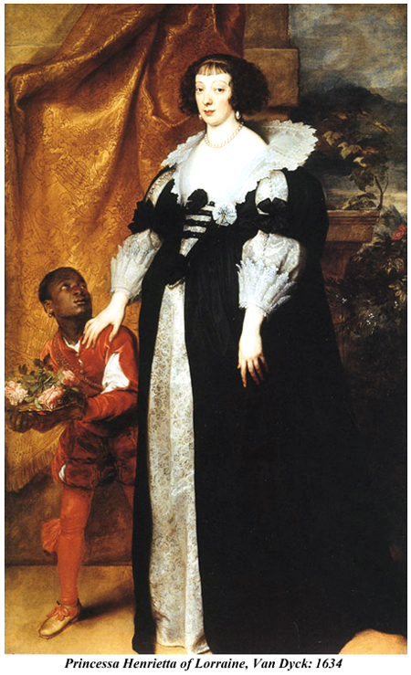 Princessa Henrietta of Lorraine Van Dyck 1634